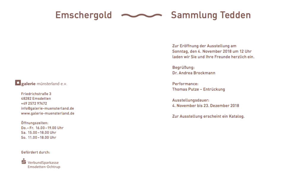 Emschergold Klaus Geigle